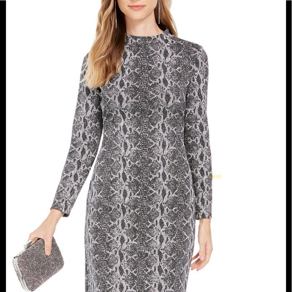 Stunning INC snake skin patterned dress - Picture 1 of 5